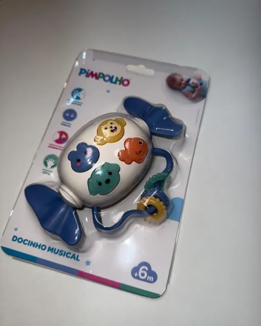 Brinquedo Musical Pimpolho Formato de Doce