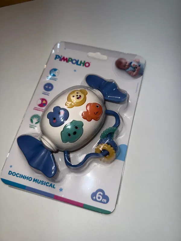 Brinquedo Musical Pimpolho Formato de Doce