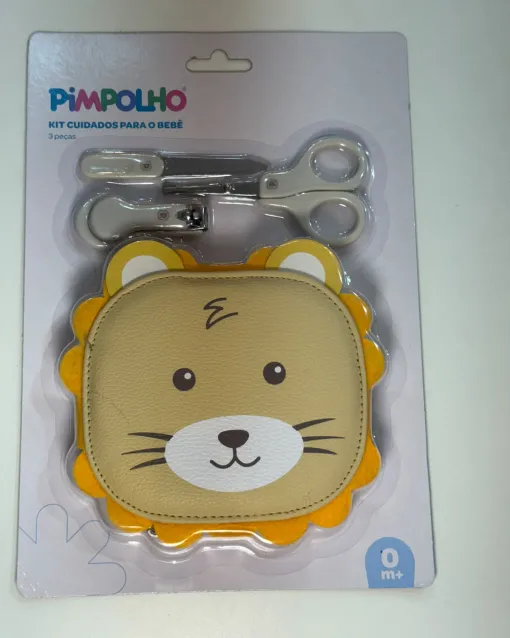 Kit Cuidados do Bebê 3 peças - Leão