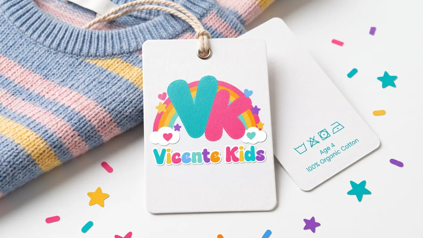 Etiqueta Vicente Kids