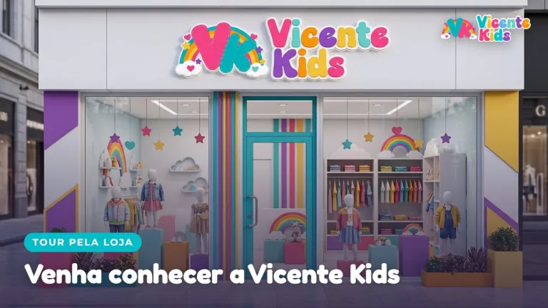 Venha conhecer a Vicente Kids